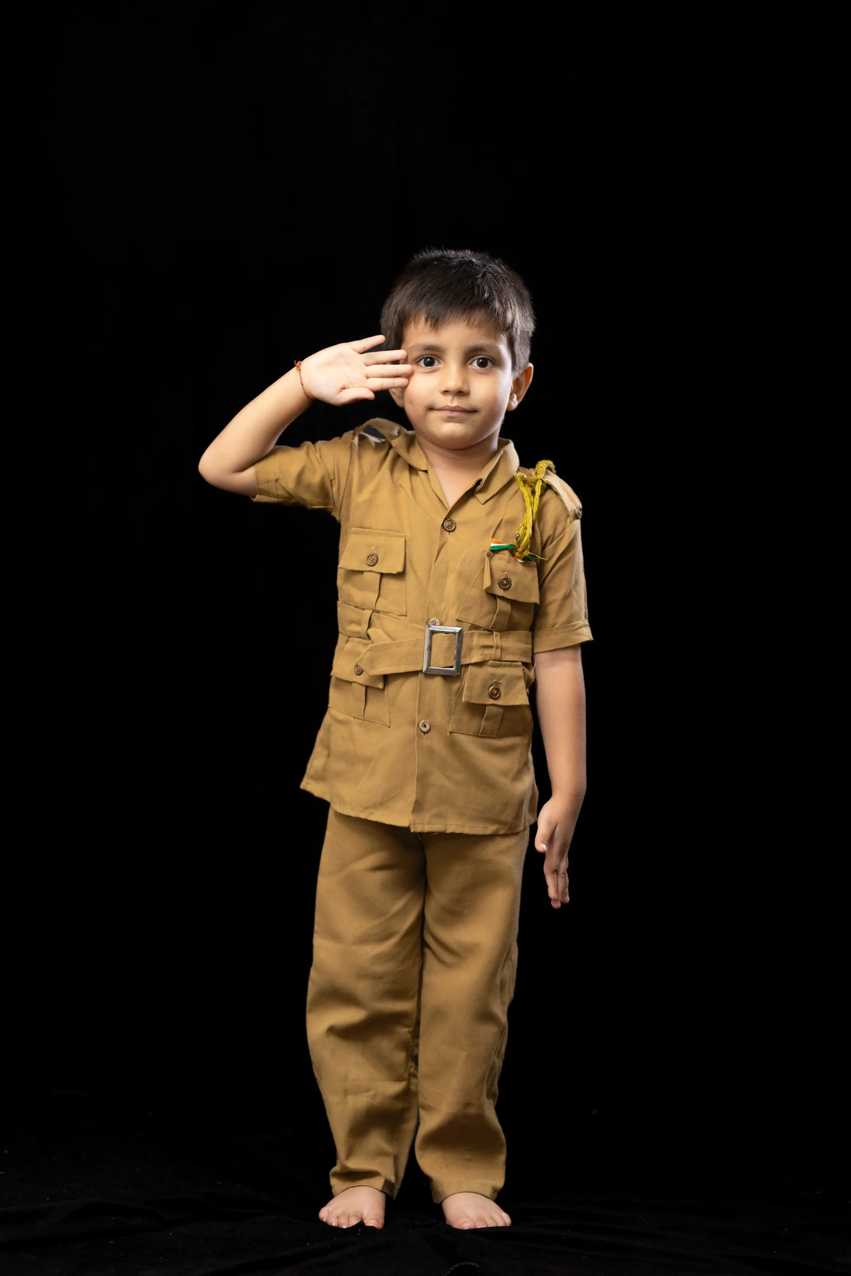 Kids Indian Army/Police Fancy Dress Costume