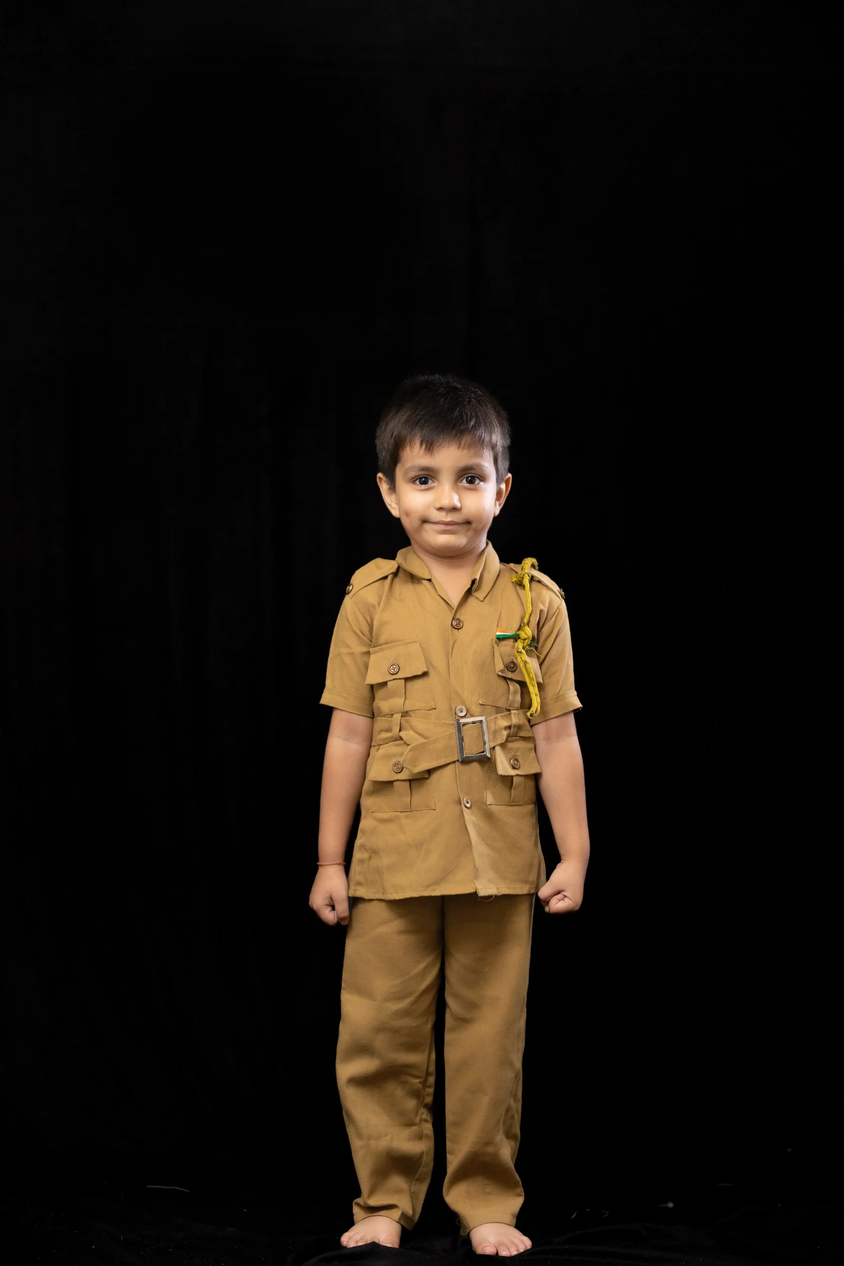 Kids Indian Army/Police Fancy Dress Costume - Image 2