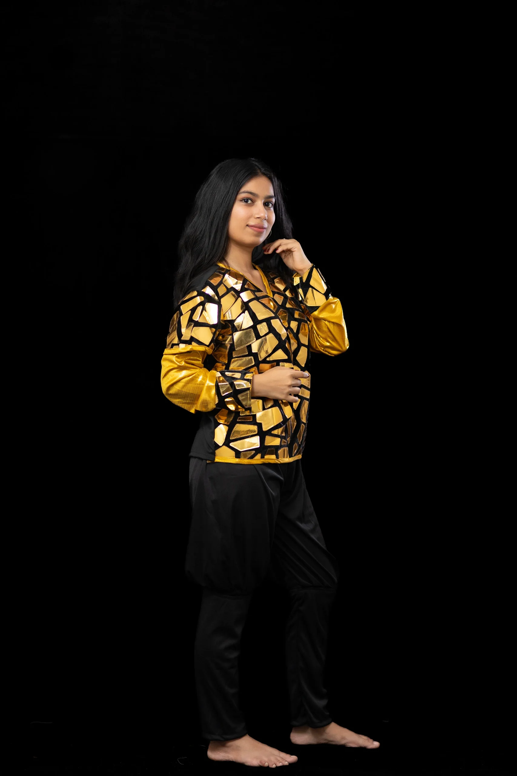 Golden Mirror Dance Costume - Image 5