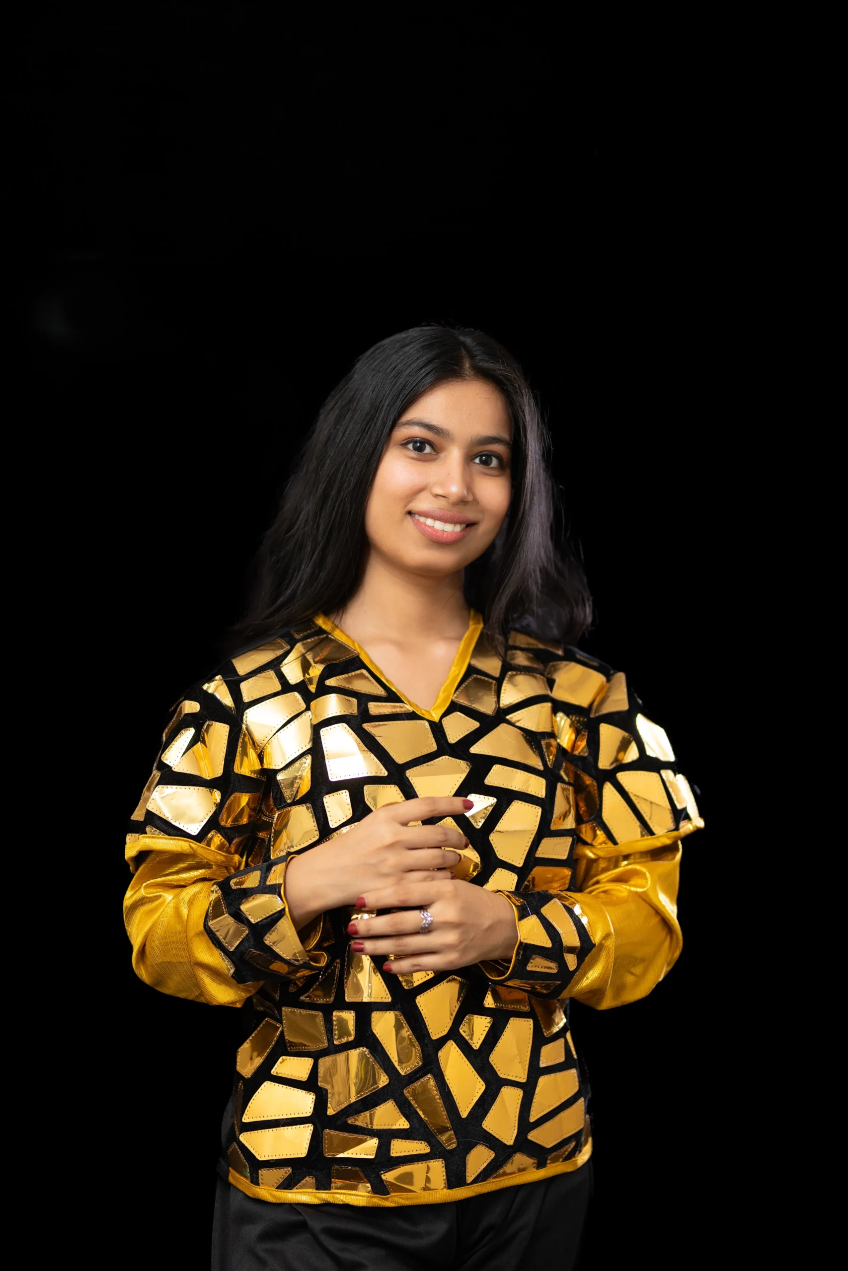 Golden Mirror Dance Costume - Image 3